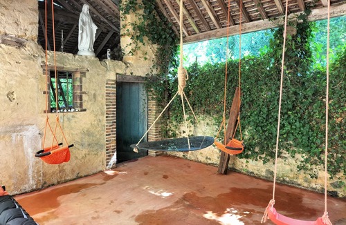 Longny-au-Perche House | Chapel/romantic dinette by the fire in winter, by the water in summer