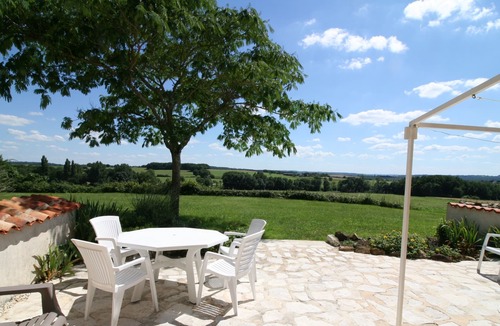 Juignac House | Character house-sleeps 6 - large pool - uninterrupted views