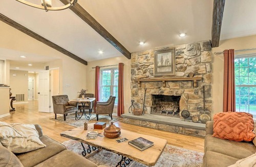 Charles Town House | Charles Town Home with Private Pool and Hot Tub