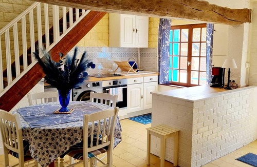 Lesquielles-Saint-Germain Cottage | Charming riverside cottage with terrace and fireplace