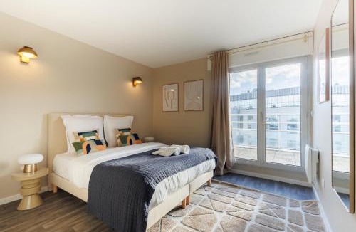 Billancourt–Rives de Seine Apartment | Charmant 2 chambres avec terrasse à Boulogne