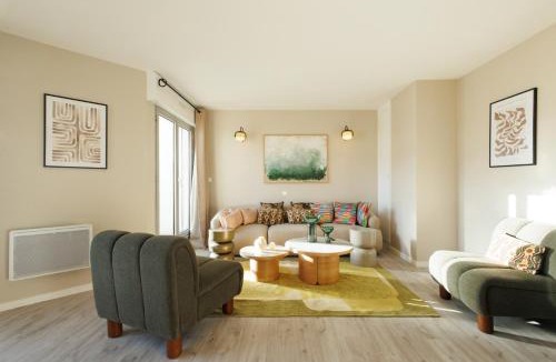 Billancourt–Rives de Seine Apartment | Charmant 2 chambres avec terrasse à Boulogne