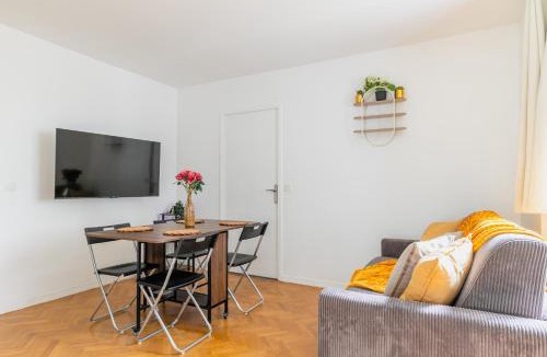 Aubervilliers Apartment | Charmant 2 pièces rénové Porte de Paris avec parking