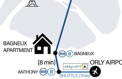 Bagneux Apartment | Charmant 2 Pièces Spacieux Confortable Lumineux à 10 min de Paris