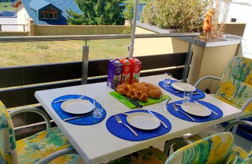 Leukerbad Apartment | Charmant appartement de 3,5 pièces avec balcon