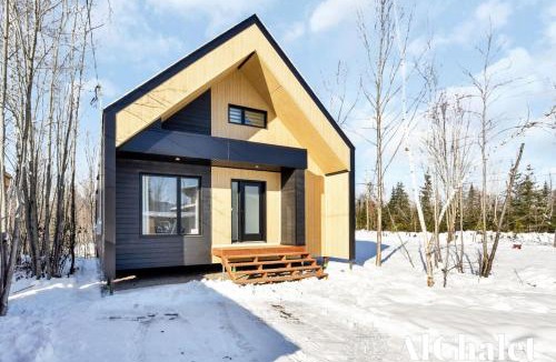 Pont-Rouge Ski Chalet | Charmant Boisé - Nature spa et sauna