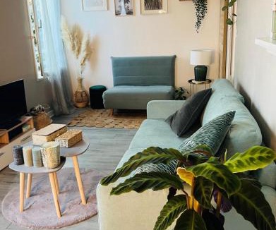 Pont des Demoiselles-Montaudran-La Terrasse Apartment | Charmant & Cosy T2 Toulousain
