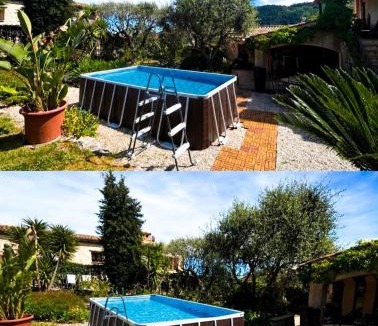 Chateauneuf-Villevieille Apartment | Charmante maison au calme - proche Nice - Piscine