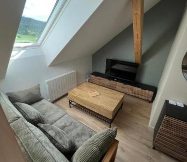 Lac-des-Rouges-Truites Apartment | Charmant studio au cœur du Haut Jura