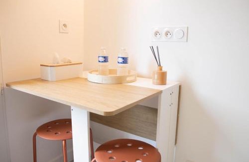 Saint-Ouen Apartment | Charmant Studio avec parking Résidence Zénith