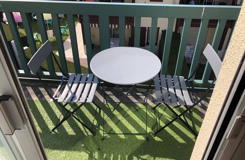 Tourgeville Apartment | Charmant Studio Deauville - 5 min de la Plage Dans Résidence Fermée Avec Parking