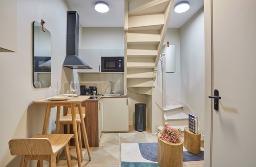 Saint-Merri Apartment | Charmant Studio Duplex Beaubourg Le Marais