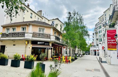 Maisons-Alfort Apartment | Charmant Studio Rue Piétonne Métro 2 Min Paris 15 Min