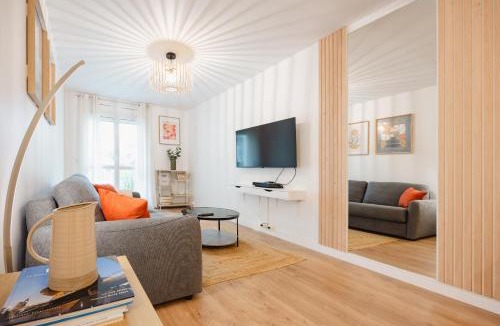 Le Landrel Apartment | Charmant T2 - Proche Métro et Parking facile