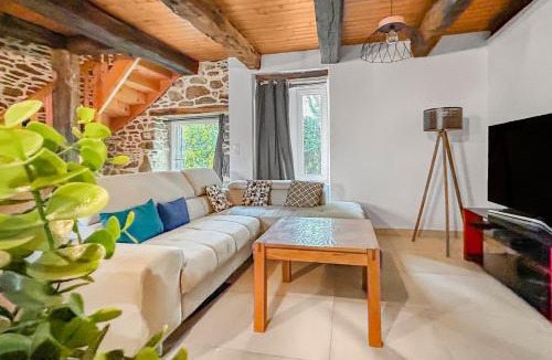 Saint-Meloir-des-Ondes Villa | Charmante Maison, Poêle, Jardin privée, Barbecue