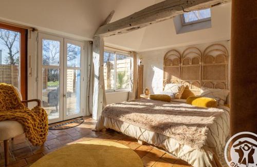 Ombree d'Anjo House | Charmante maison en Anjou Bleu, 2 pers, terrasse, poêle à bois, équipements bébé, cuisine équipée - FR-1-622-72