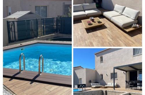 Port-la-Nouvelle House | Charmante maison avec petite piscine et jardin
