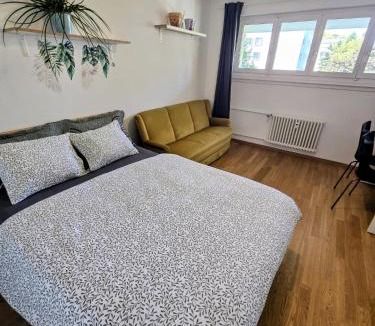 Breite House | Charmantes Zimmer mit Gemeinschaftsbereichen