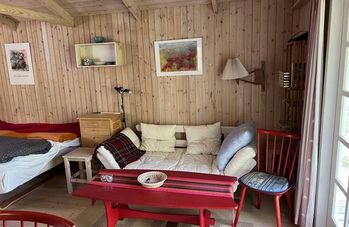 Lodbjerg Hede Cabin | Charmerende Skovhytte