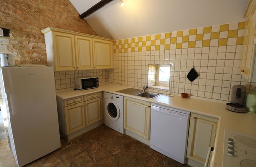 Saint-Laurent-la-Vallee Cottage | Charming stone house with shared, heated swimming pool and landscaped park