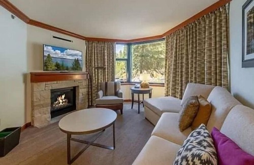 Olympic Valley Resort | Charming 1-bedroom Resort Condo Fireplace Suite