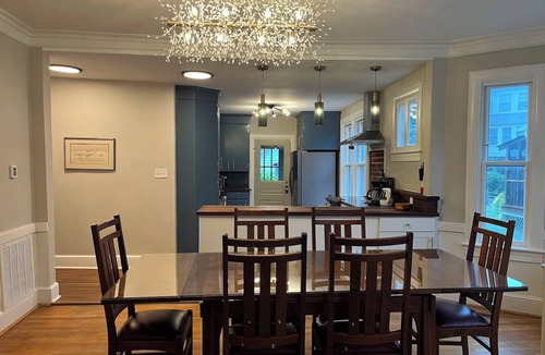 Danville House | Charming 1915 Heritage Home: Historic Renovation, Modern Flair, Central Location