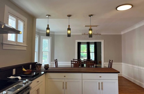 Danville House | Charming 1915 Heritage Home: Historic Renovation, Modern Flair, Central Location