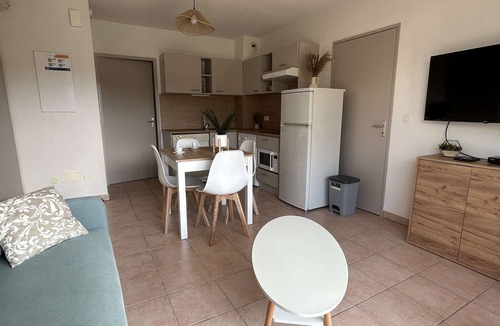 Gruissan Apartment | Charming 1BR Apt in Gruissan with Pool, Terrace & Parking