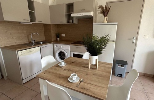 Gruissan Apartment | Charming 1BR Apt in Gruissan with Pool, Terrace & Parking