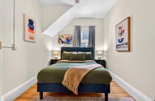 Old North End Apartment | Charming 1BR Steps from Church Street - Downtown