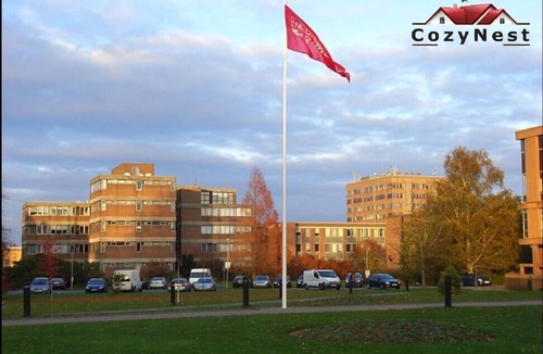 Reading City Centre Apartment | Charming 2 Bed 2 Bath Flat & Parking by CozyNest