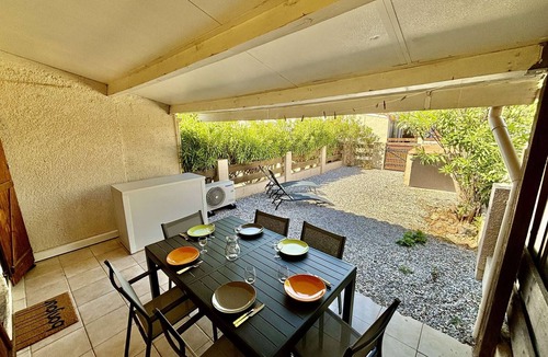 Port-la-Nouvelle House | Charming 2-Bedroom House, 900m from Beach, Large Terrace, Quiet Area
