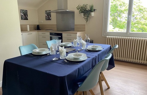 La Roche-Posay Apartment | Charming 2-Bedroom Apartment with Garden, Near Thermes du Connétable