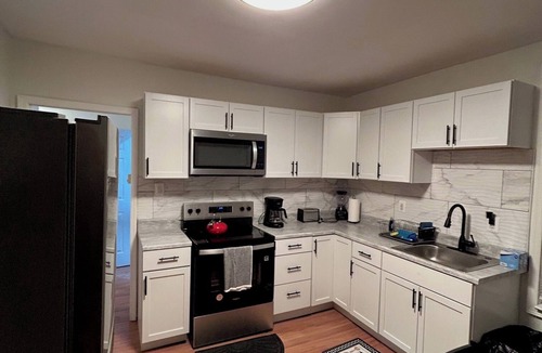 Lansford Apartment | Charming 2-bedroom apartment with AC in Lansford