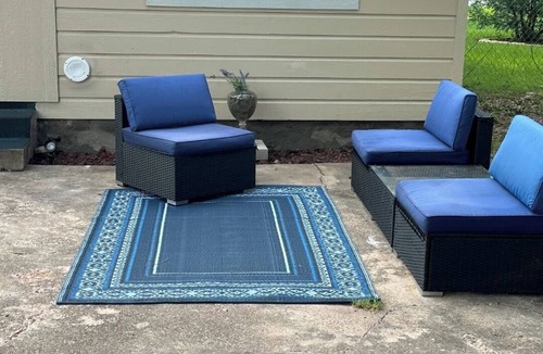 San Angelo House | Charming 2-bedroom bungalow in peaceful San Angelo with WiFi, AC