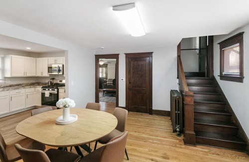 Libertyville Apartment | Charming 2 Bedroom Apartment, Steps to Downtown Near Naval Base!