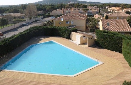 Naturist Village Apartment | Charming 2BR Villa with A/C, Pool Access & Parking in Agde