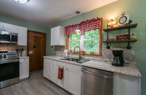 Hendersonville House | Charming 2BR w/Fire Pit + Mountain Views + Free Tickets