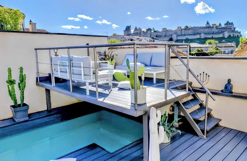 Carcassonne House | Charming 3-bedroom house with WiFi, AC in fabulous Carcassonne
