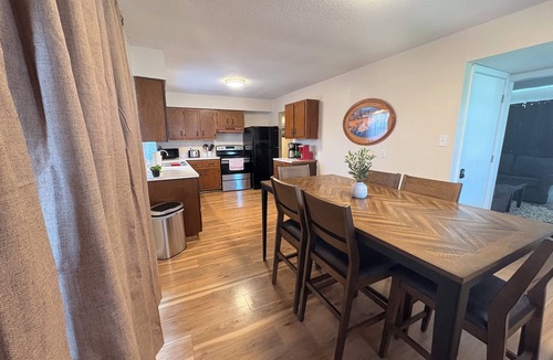 Bourbon House | Charming 3-bedroom house in serene Bourbon with AC and fenced in yard