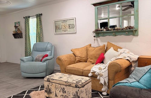 Flint House | Charming 3-bedroom house close to lake in cozy Flint neighborhood.