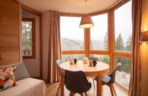 Valmorel Apartment | Charming 3-room apartment in Valmorel with balconies and ski locker