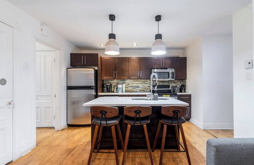 Sainte-Marie House | Charming 3BD Townhome at the Heart of Montreal