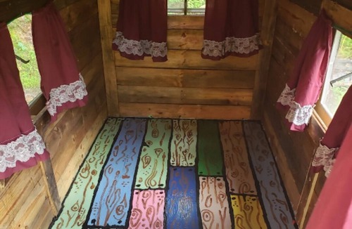Dorset Cabin | Charming A Frame tent on wheels- with complimentary bagged continental breakfast
