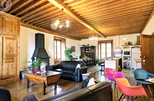 Sauvain Cottage | Charming accommodation with fireplace and garden in Sauvain