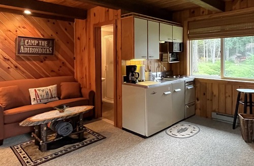 Lake Pleasant Ski Chalet | Charming Adirondack Lake Front Chalet