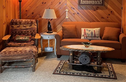 Lake Pleasant Ski Chalet | Charming Adirondack Lake Front Chalet