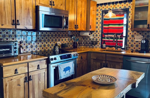 Barrio Viejo House | Charming Adobe Flat in Historic Sonoran Rowhouse in Barrio Viejo with Parking!