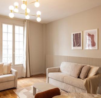 Le Pre-Saint-Gervais Apartment | Charming and spacious air-conditioned apartment