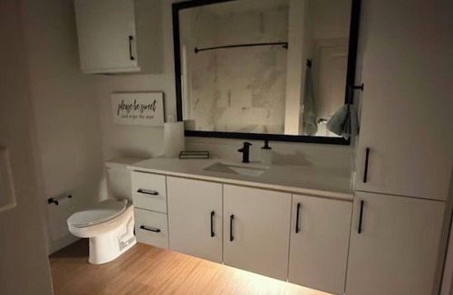 Pflugerville Apartment | Charming apartment with lake view.